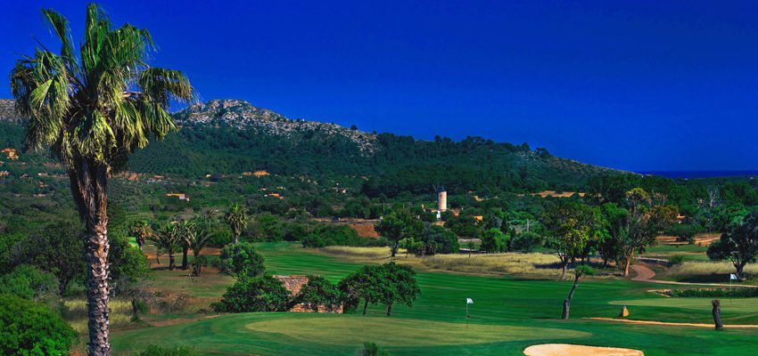 Attractive layout of Capdepera Golf Course, Mallorca