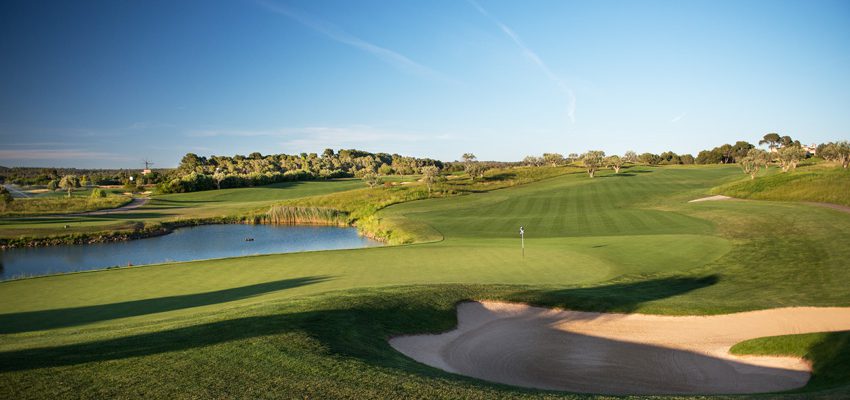 Stunning conditions on Son Gual golf course, Palma, Mallorca