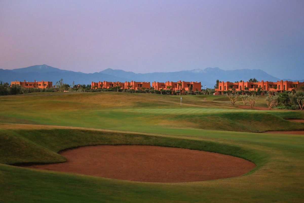The third hole at PalmGolf Ourika Golf Course, Marrakech, Morocco. Golf Planet Holidays