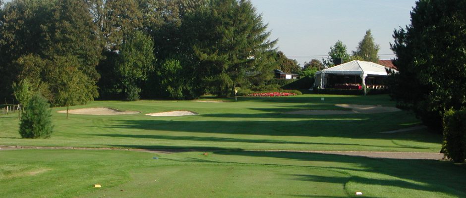 Par three at Rigenee Golf Club, near Waterloo, Belgium