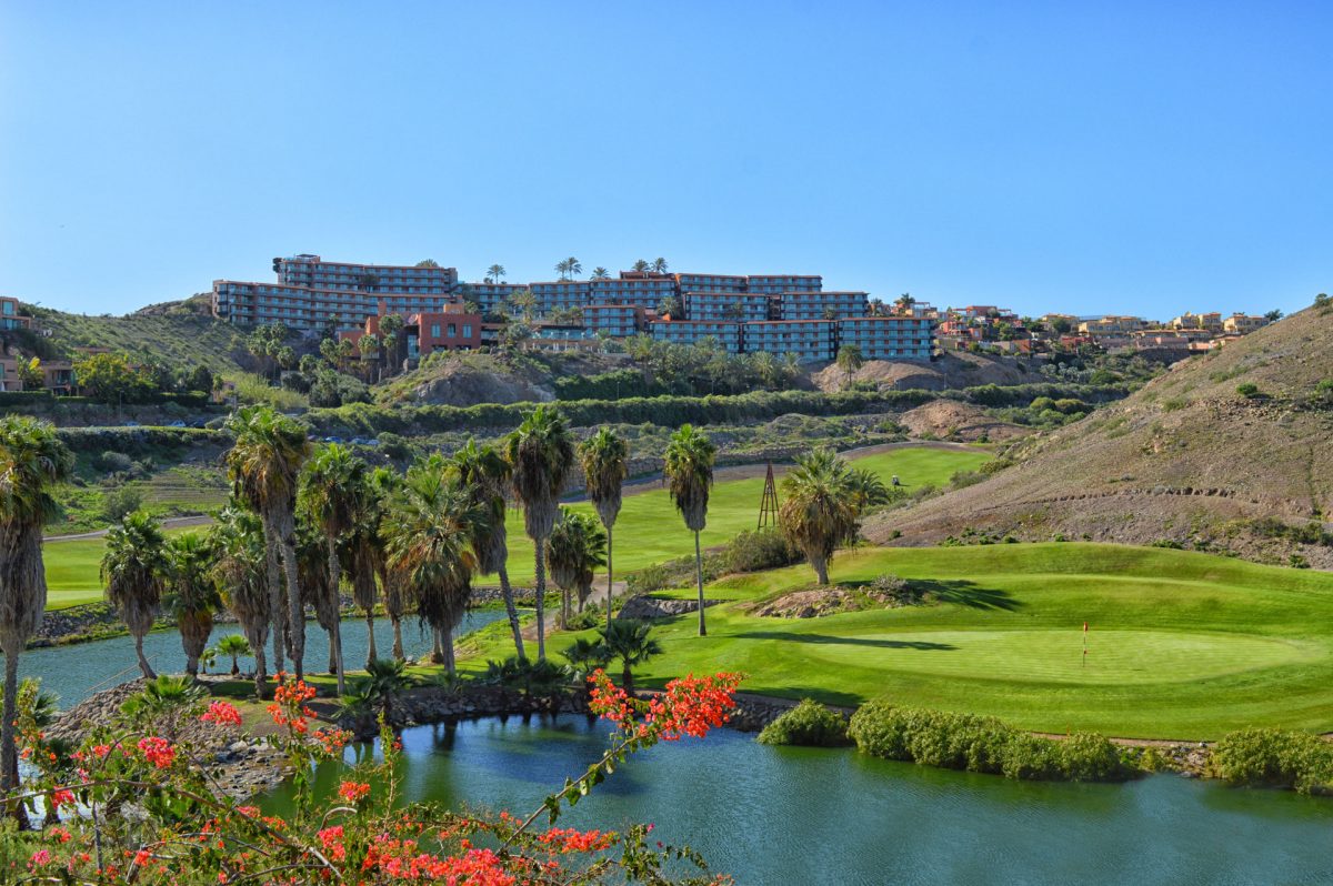 The Old and New courses at Salobre Golf Resort, Gran Canaria