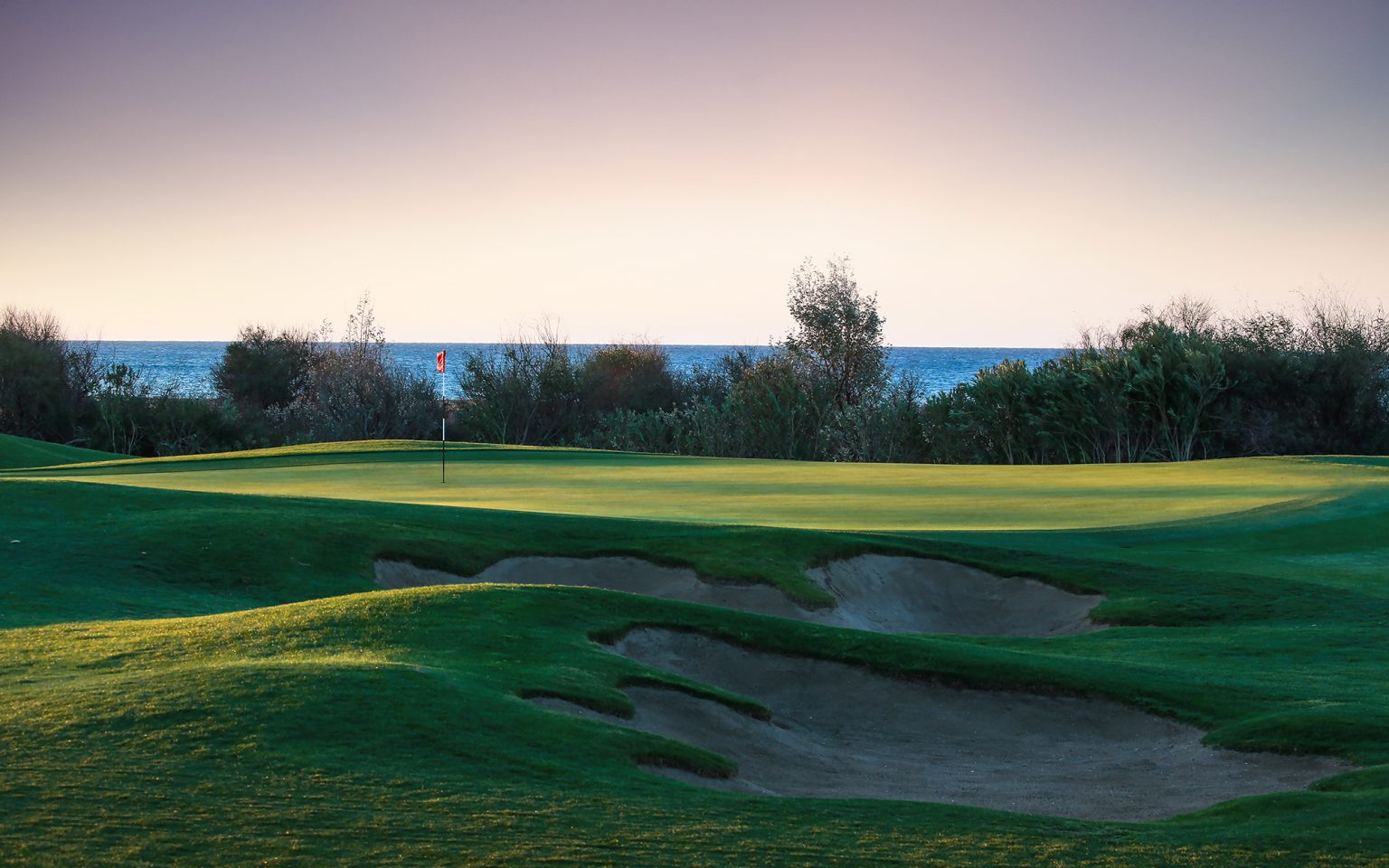 Shadows over Titanic Golf course, Belek, Turkey