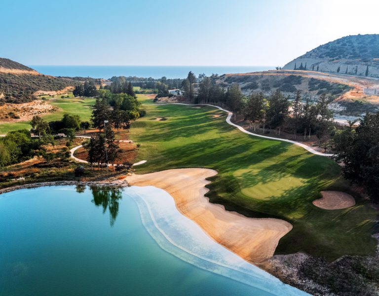 Aerial view of Secret Valley Golf Resort, Paphos, Cyprus. Golf Planet Holidays