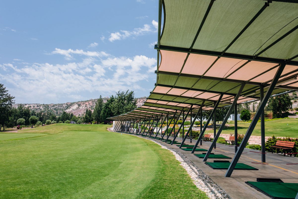 Practice area at Secret Valley Golf Resort, Paphos, Cyprus. Golf Planet Holidays