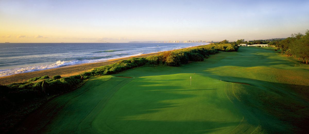 The 11th oceanside fairway at Beachwood Country Club, Durban, South Africa