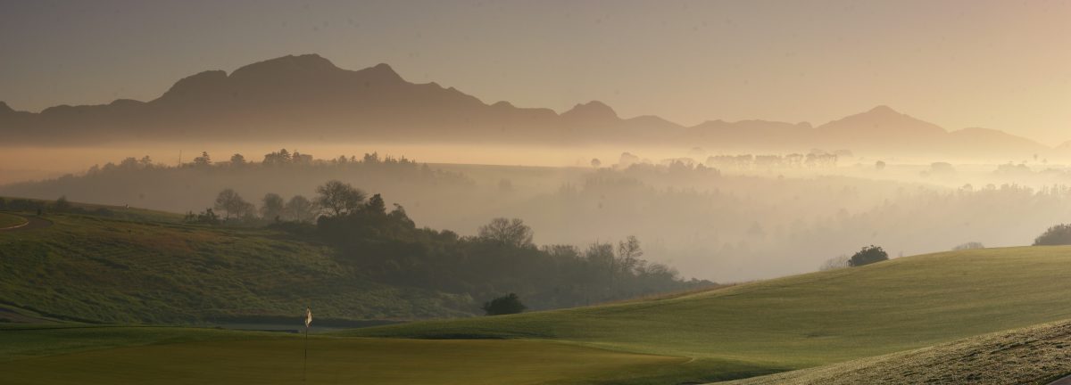 Early morning at Oubaii Golf Club, Herolds Bay, South Africa