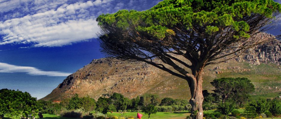 The 12th green at Westlake Golf Club, Cape Town, South Africa