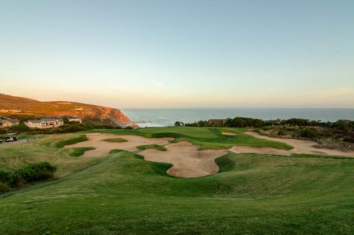 Outstanding views from Pezula Golf Club, Knysna, Garden Route, South Africa. Golf Planet Holidays.