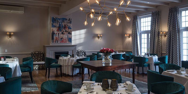 Dining at Erinvale Estate Hotel & Spa, Somerset West, Western Cape, South Africa. Golf Planet Holidays