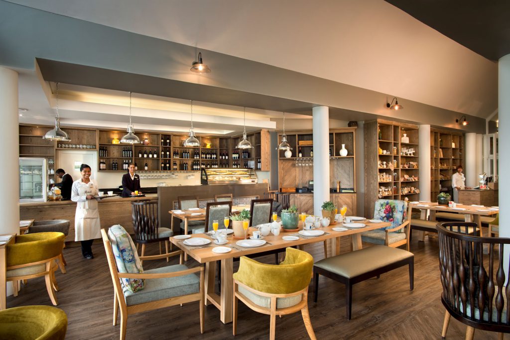 Breakfast at Fancourt Hotel, Southern Cape, South Africa. Golf Planet Holidays