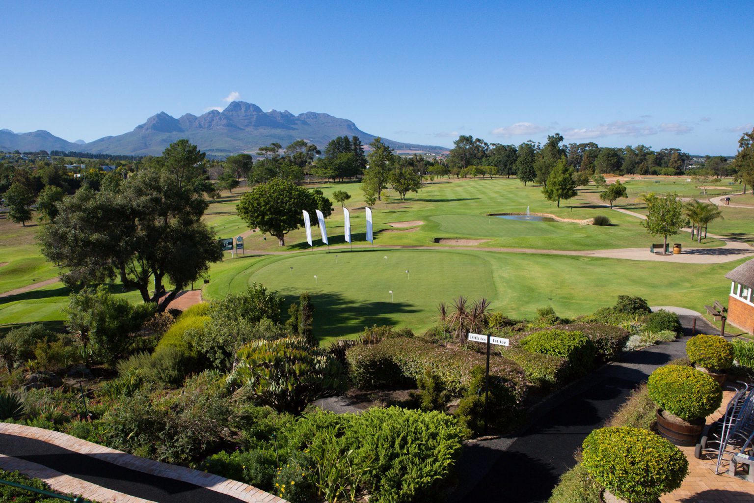 Stellenbosch Golf Club, South Africa. Book with Golf Holidays