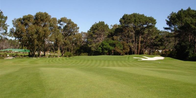 On the course at Hermanus Golf Club, Western Cape, South Africa. Golf Planet Holidays