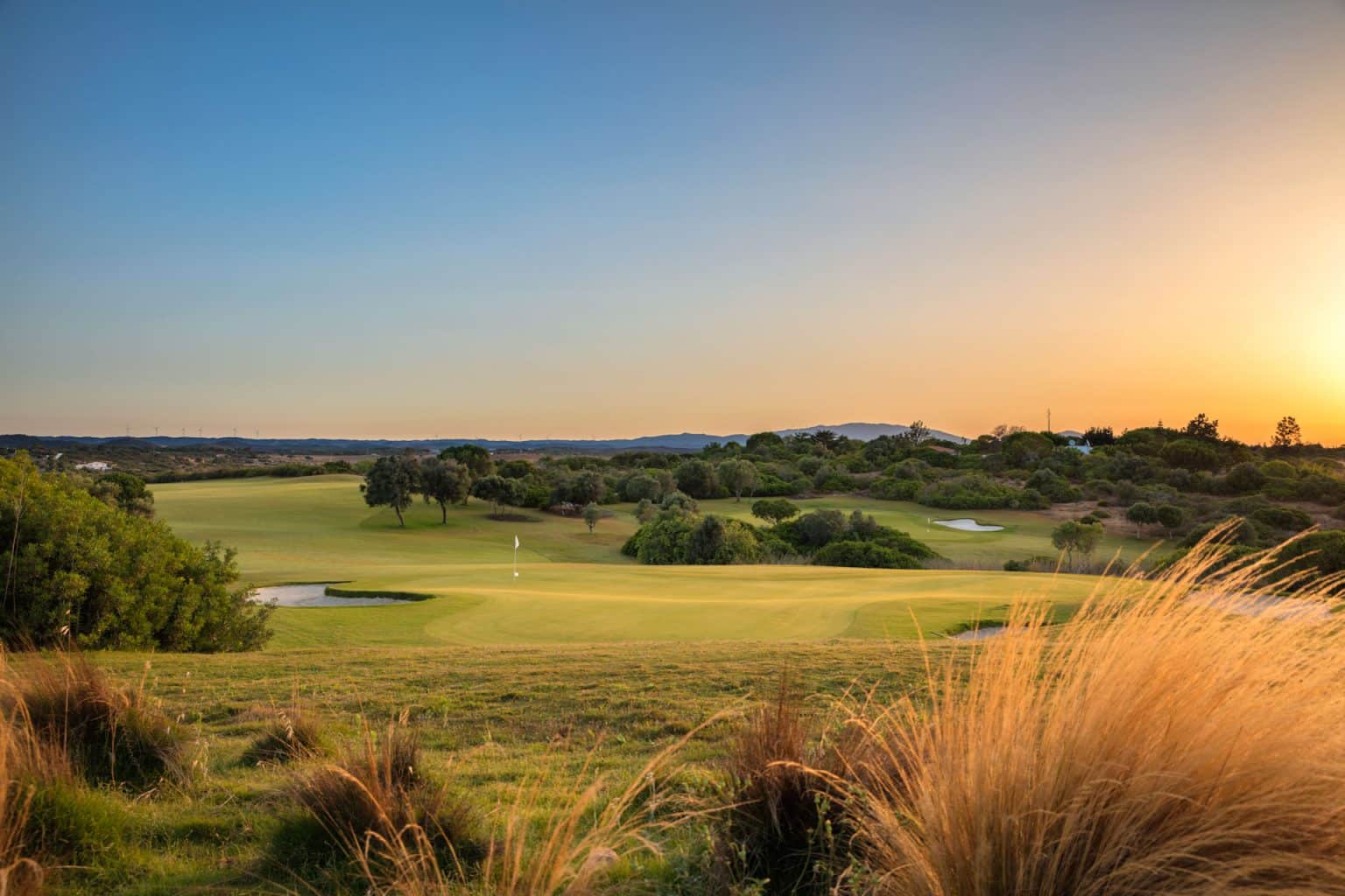 All is calm at Espiche Golf Club, Lagos, Portugal. Golf Planet Holidays