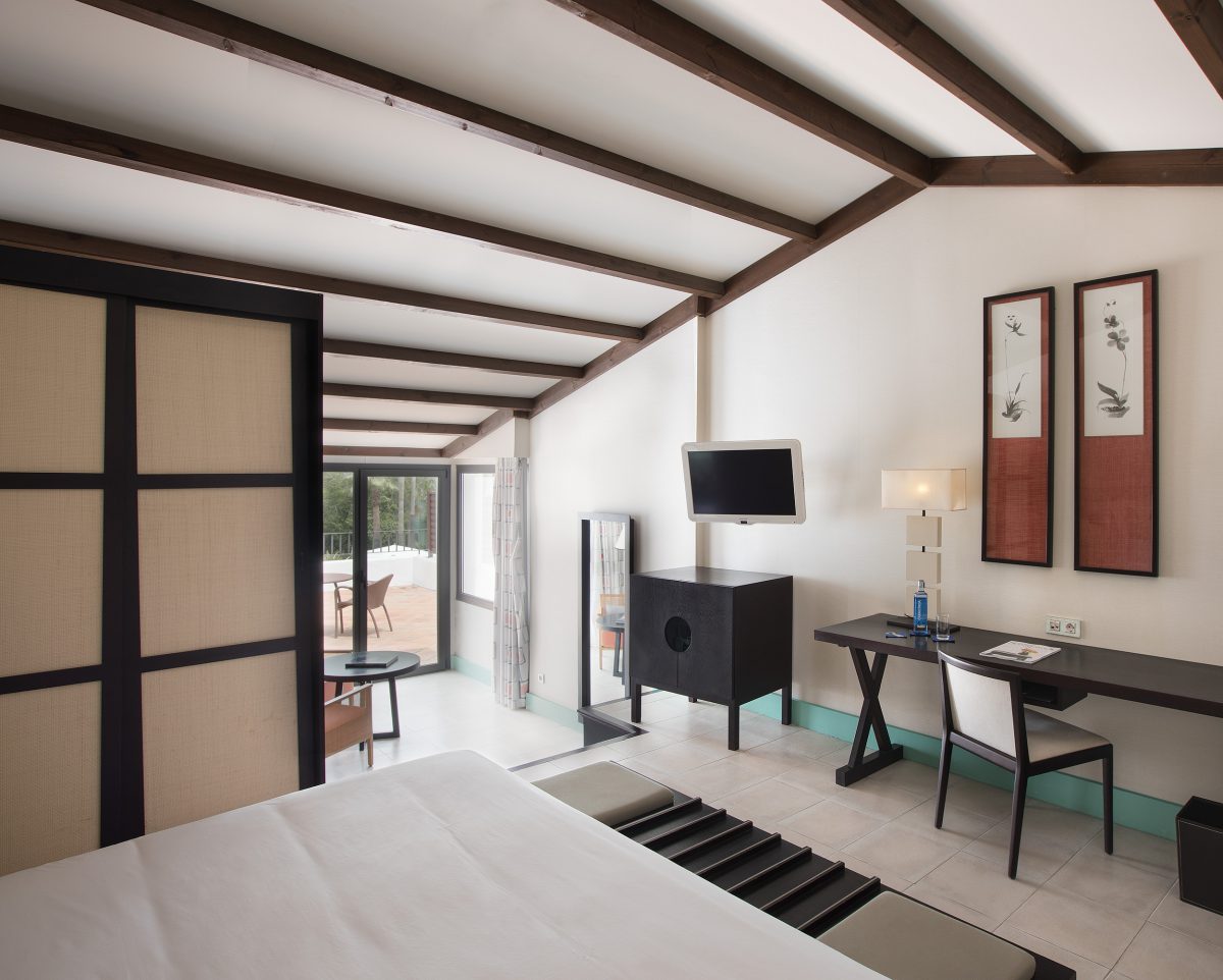 Superior bedroom at Hotel Encinar de Sotogrande, Costa del Sol, Spain
