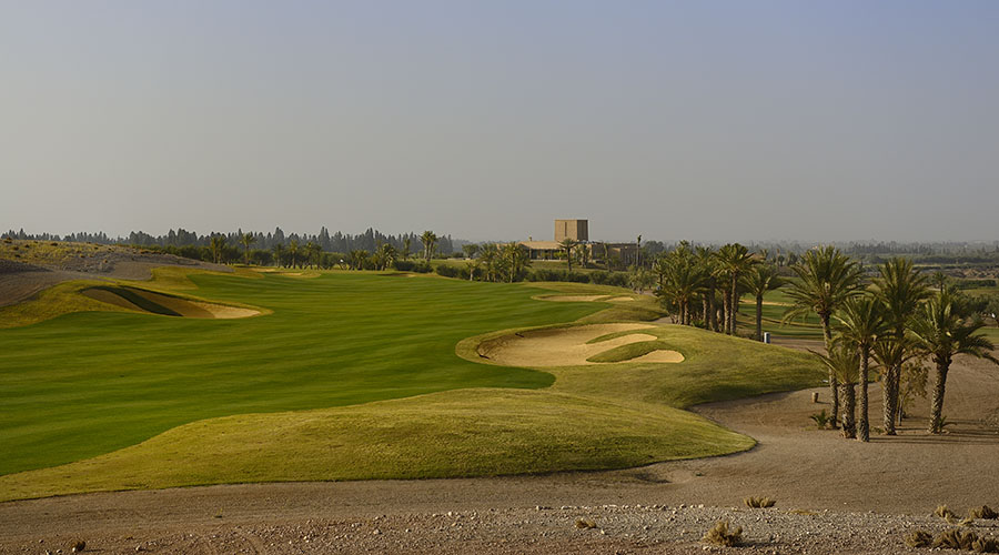 Immaculate fairways at Assoufied Golf Club, Marrakech, Morocco. Golf Planet Holidays.