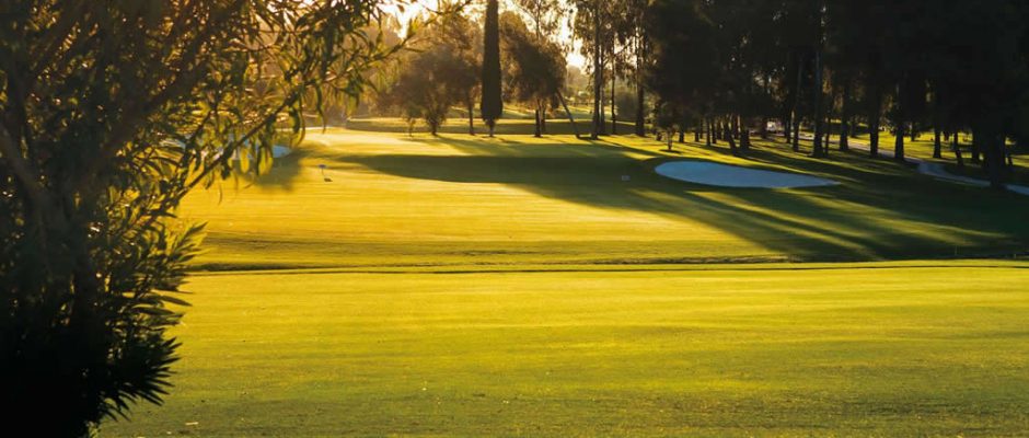 Tree-lined fairways at Atalaya Golf and Country Club, Marbella, Costa del Sol, Spain. Golf Planet Holidays.