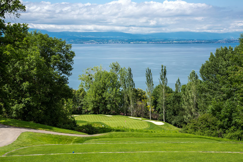 Evian Golf Club, near Geneva. Golf Planet Holidays