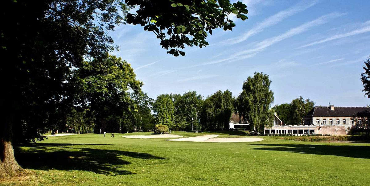 The third hole at Golf de Brigode, Lille, Northern France