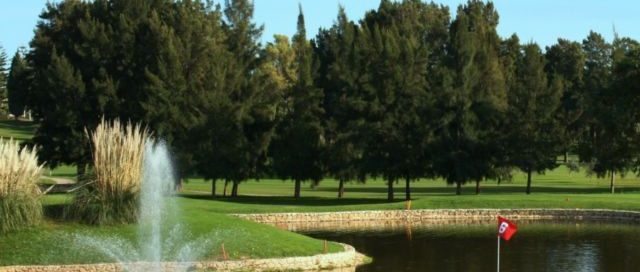The sixth hole on Los Lagos at Mijas Golf, Costa del Sol, Spain. Golf Planet Holidays.
