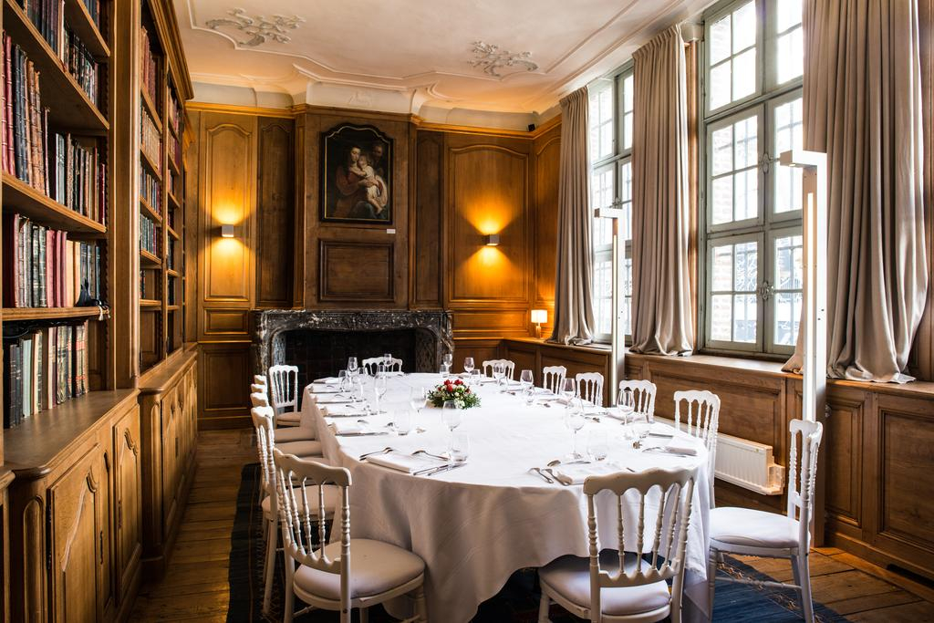 Exclusive dining at L'Hermitage Gantois, Lille, Northern France