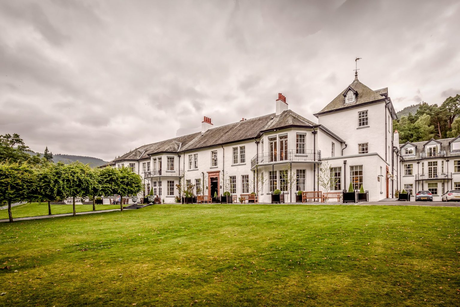 Dunkeld House Hotel, Perthshire. Book with Golf Holidays