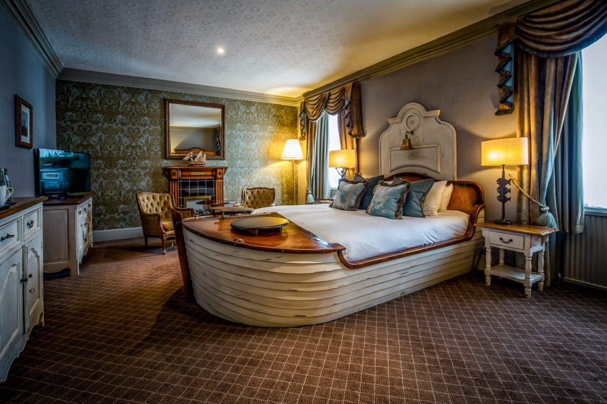 Sail away in your slumbers at Dunkeld House Hotel, Perthshire, Scotland