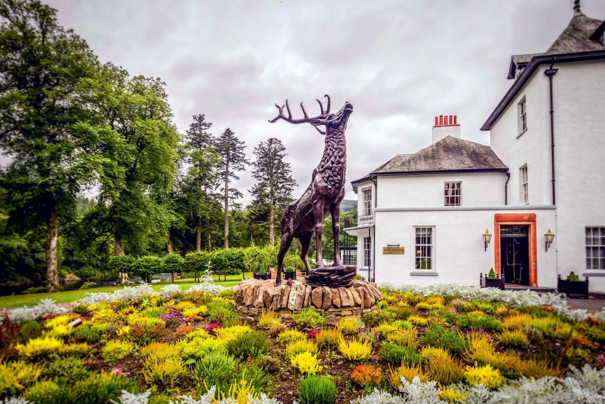 Majestic welcome at Dunkeld House Hotel, Perthshire, Scotland