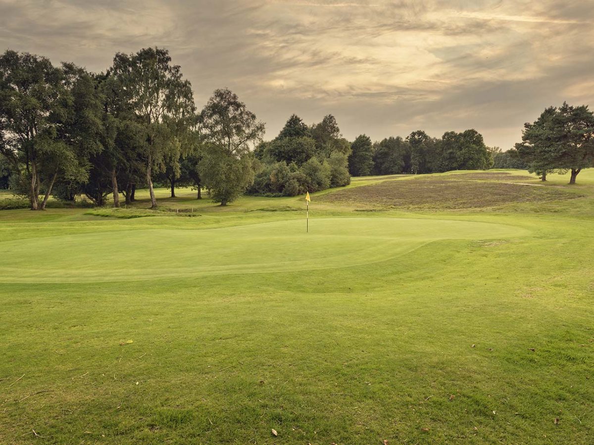 Piltdown golf course, Uckfield, England
