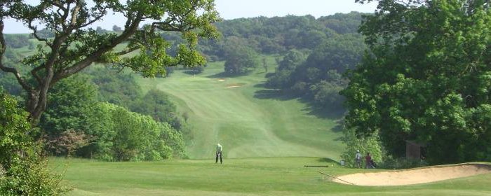 Rural idyll at Pyecombe Golf Club, Brighton, England
