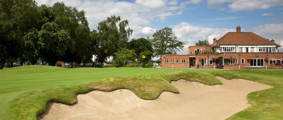 The clubhouse at Fulfold Golf Club, York, England