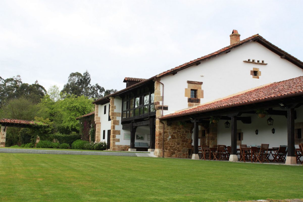 The clubhouse at Santa Marina Golf Club, near Santander, Spain