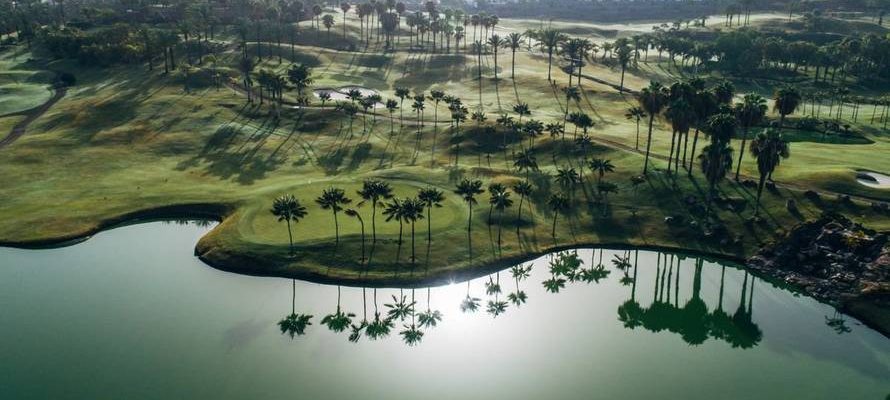 Early mist over ABAMA golf course, Tenerife