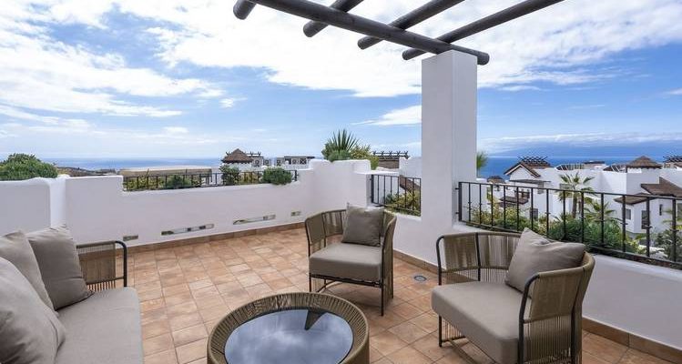 Your balcony area at Las Terrazas de ABAMA, Tenerife