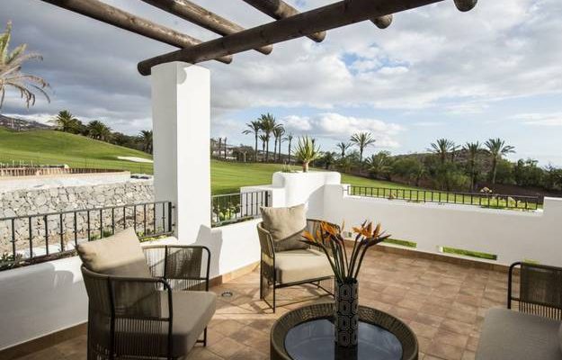 Your terrace at Las Terrazas de ABAMA, Tenerife Golf Planet Holidays