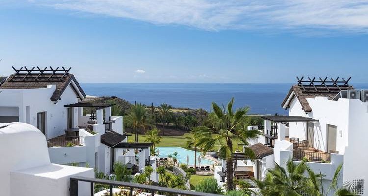Sea view from Las Terrazas de ABAMA, Tenerife