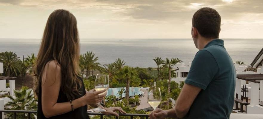 Stunning view from Las Terrazas de ABAMA, Tenerife