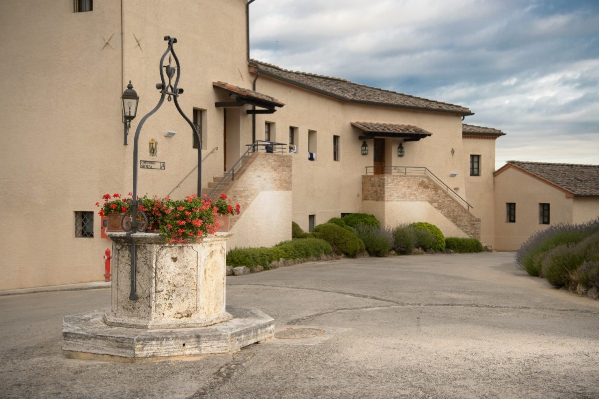 Exterior of La Bagnaia Golf and Spa Resort, Siena, Italy