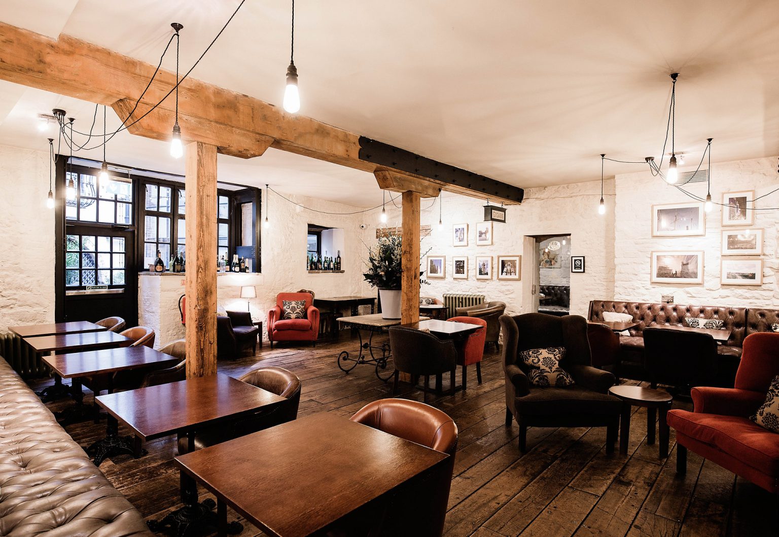 The bar in Hotel du Vin and Bistro, Bristol, England