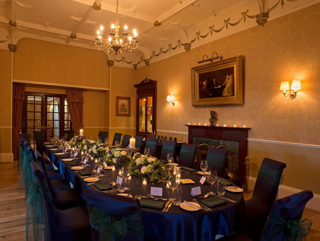 Private dining at Kingsmills Hotel, Inverness, Scotland