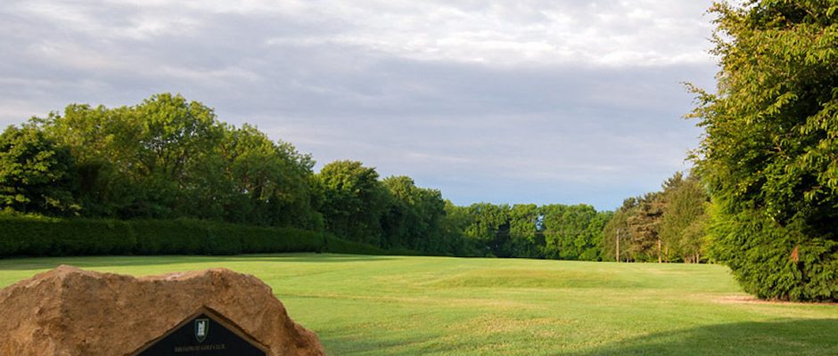 The 12th hole at Broadway Golf Club, Cotswolds, England