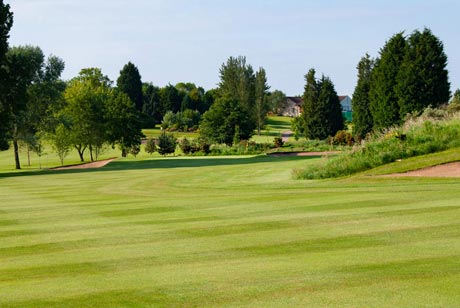 Countryside setting for Chipping Sodbury Golf Club, Bristol, England