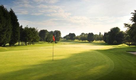 Sunshine over Chipping Sodbury Golf Club, Bristol, England