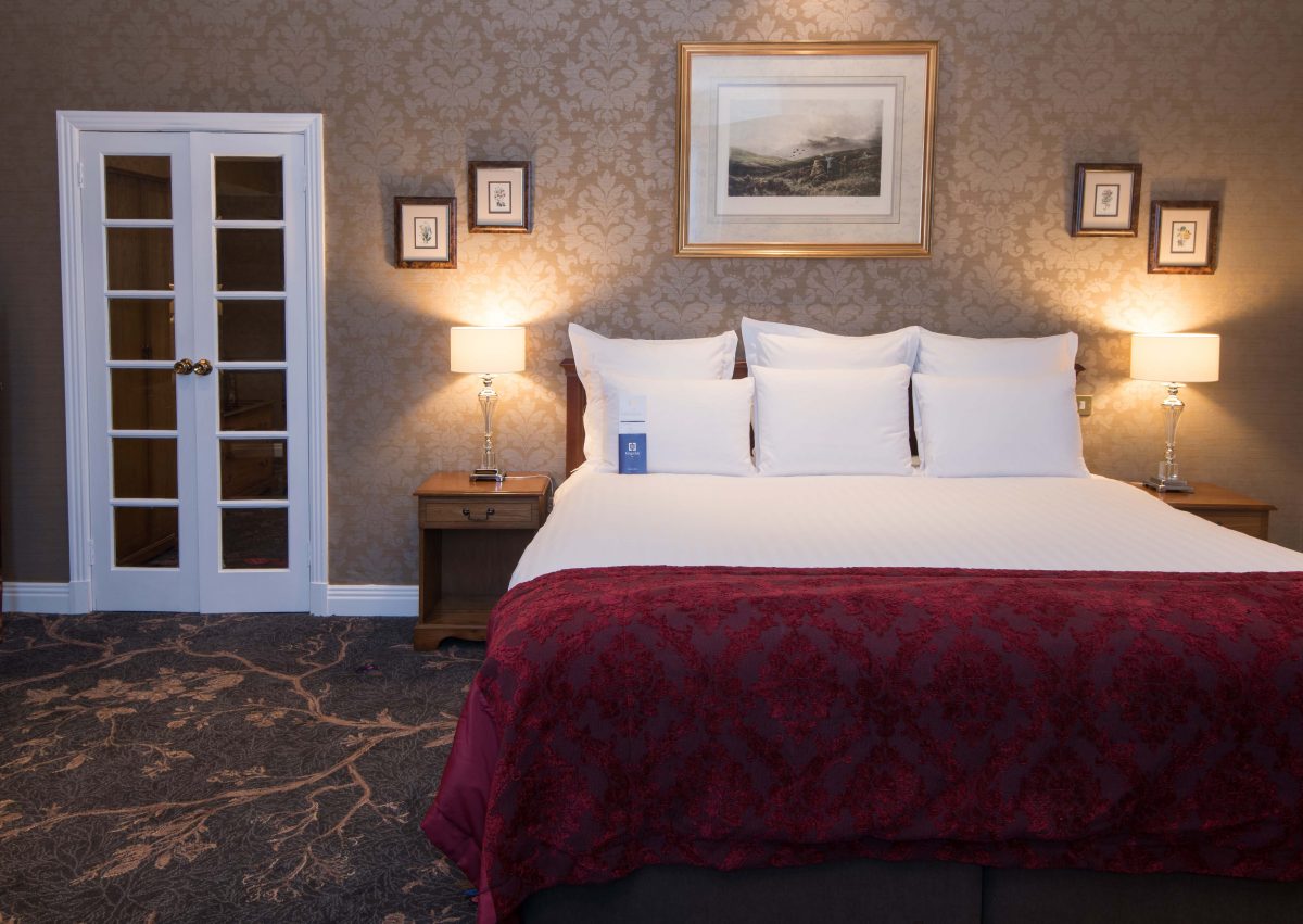 A double Classic Room at Kingsmills Hotel, Inverness, Scotland