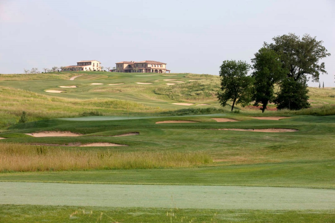 The golf course is the icing on the cake at La Bagnaia Golf and Spa Resort, Siena, Tuscany