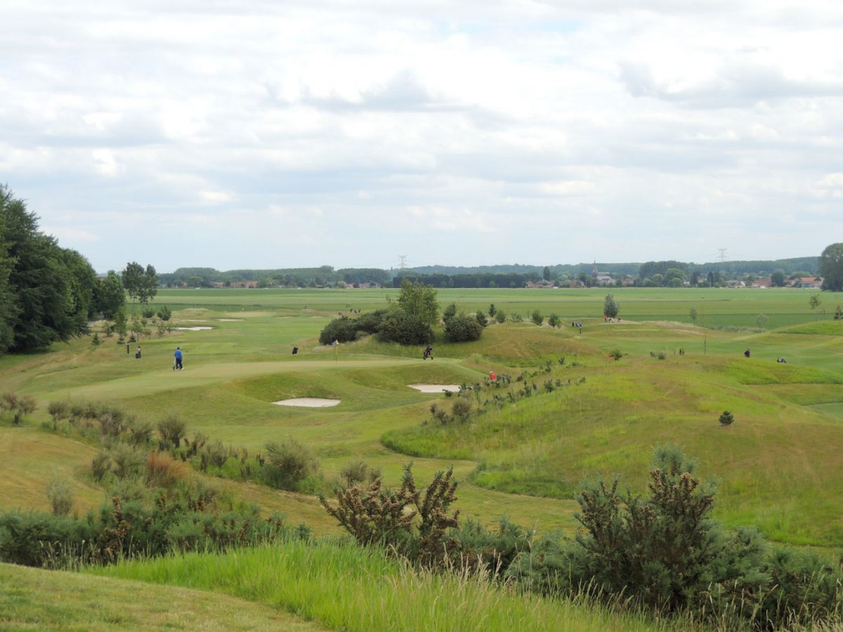 Rural setting for Merignies Golf Course, Lille, France