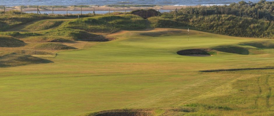 The tenth hole at Hunstanton Golf Club, Norfolk, England