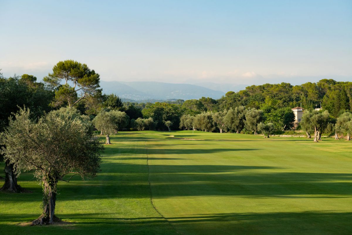 The 17th hole at Opio Valbonne Golf Club, South of France
