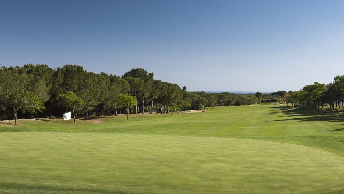 Enticing fairway at La Quinta Golf and Country Club, Marbella, Spain