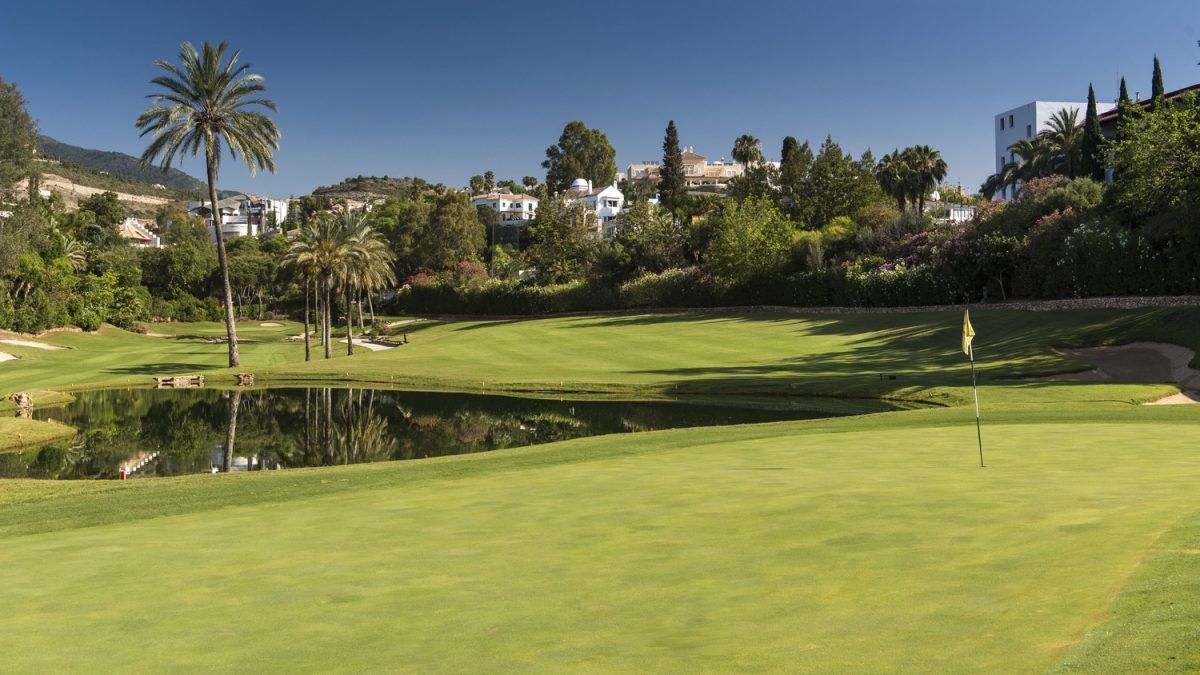 Immaculate surroundings at La Quinta Golf and Country Club, Marbella, Spain