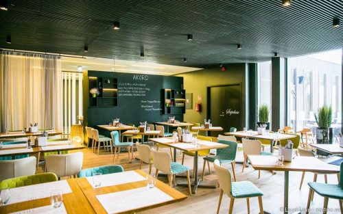 The Akord restaurant at Hedon Spa and Hotel, Parnu, Estonia